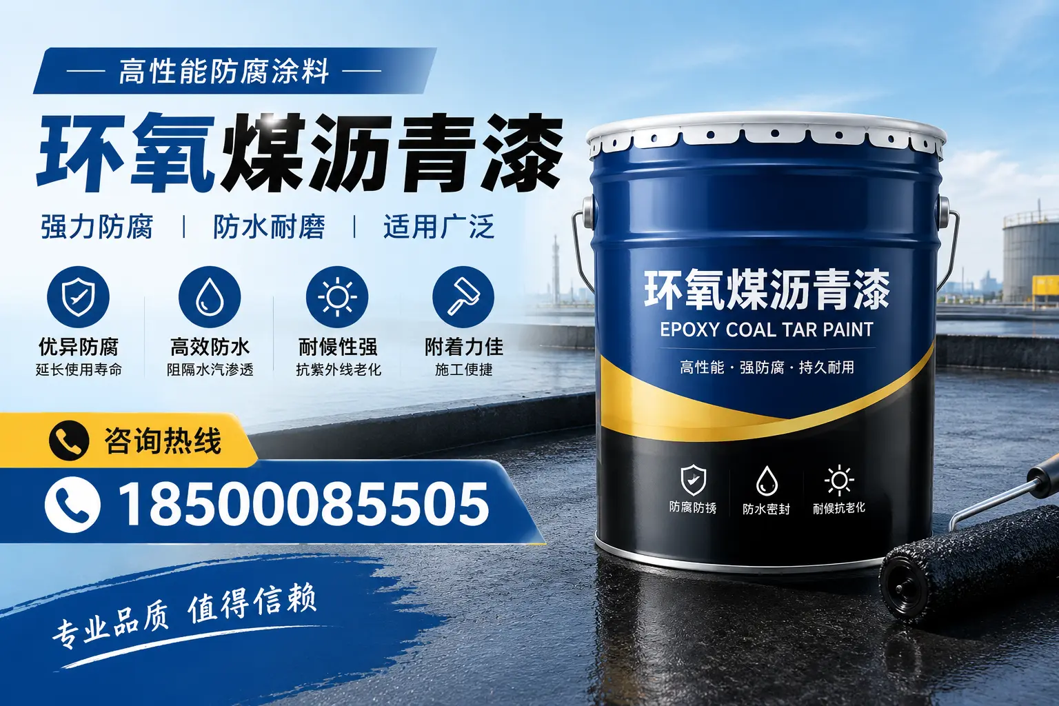 环氧煤沥青漆的主要成分与功能,鄂州用户深度了解